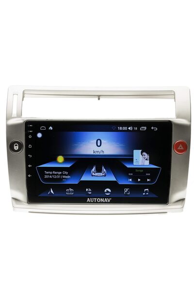 AUTONAV Navigatie Android GPS Dedicata Citroen C4 2004-2010, Model Classic, 1...