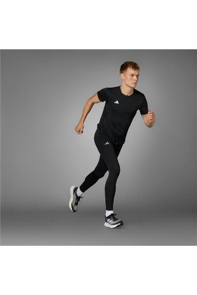 adidas بنطلون ضيق أسود للرجال ADIZERO E L TGT IN1164