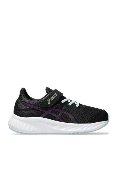 Asics Patriot 13 Ps Αθλητικά Παιδικά Παπούτσια Running με Σκρατς Μαύρα