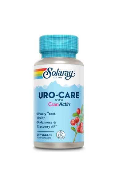 Solaray Uro-Care With Cranactin 30Cps Secom,