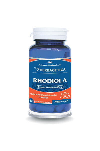 herbagetica Rhodiola 400mg 30cps
