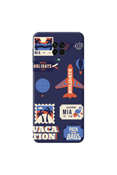 Other Xiaomi Redmi Note 9 Pro Vacation Dark blue Colored Silicone TPU Θήκη