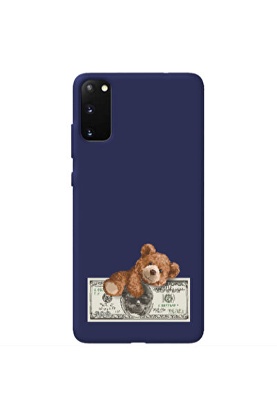 Other Samsung S20 Money Style Dark blue Colored Silicone TPU Θήκη