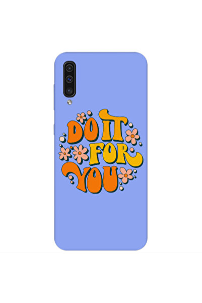 Other Samsung A50 Do it For You Light Purple Colored Silicone TPU Θήκη