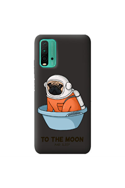 Other Xiaomi Poco M3 To the moon Black Colored Silicone TPU Θήκη