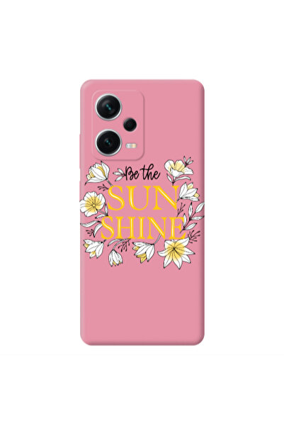 Other Xiaomi Poco X5 Sun Shine Pink Colored Silicone TPU Θήκη
