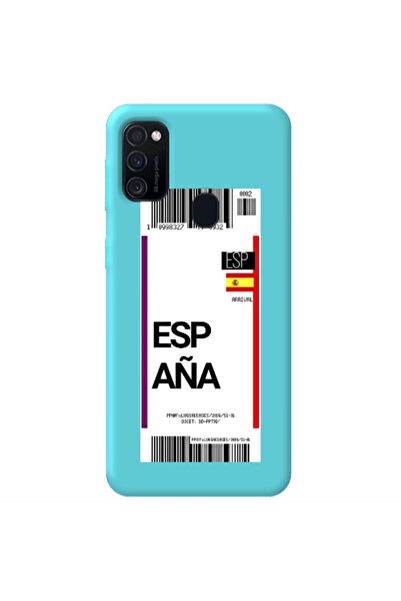 Other Samsung M21 Espana Arrival Turquoise Colored Silicone TPU Θήκη