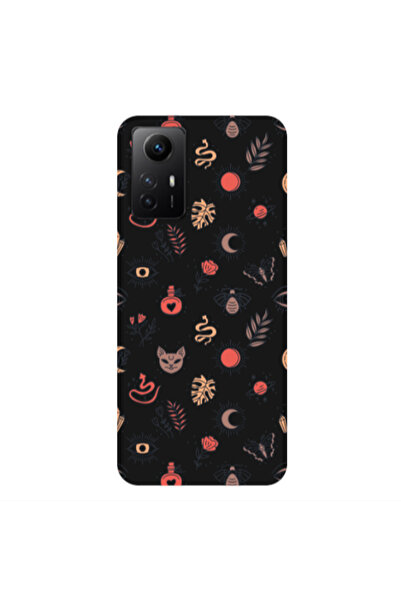 Other Xiaomi Redmi Note 12s Magic potion Black Colored Silicone TPU Θήκη