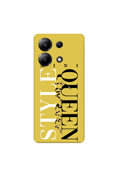 Other Xiaomi Redmi Note 13 4G Mini Quen Forever Yellow Colored Silicone TPU Θήκη