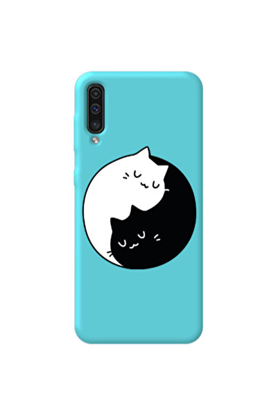 Other Samsung A70 Bundle of love Turquoise Colored Silicone TPU Θήκη
