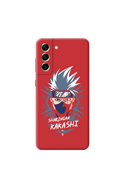 Other Samsung S21 FE Anime Mangoo Red Colored Silicone TPU Θήκη