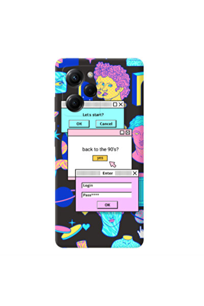 Other Xiaomi Poco X5 Pro Enter Login Black Colored Silicone TPU Θήκη