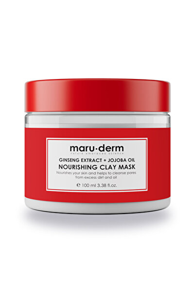 maruderm Clay Mask |   Ginseng Extract + Jojoba Oil Nourishing Clay Mask 100 ...