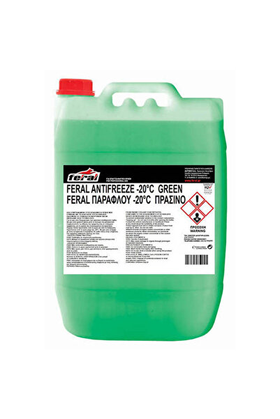 OEM Αντιψυκτικό (Παραφλού) -20°C/+108°C Πράσινο Feral 20lt 1 Τεμάχιο