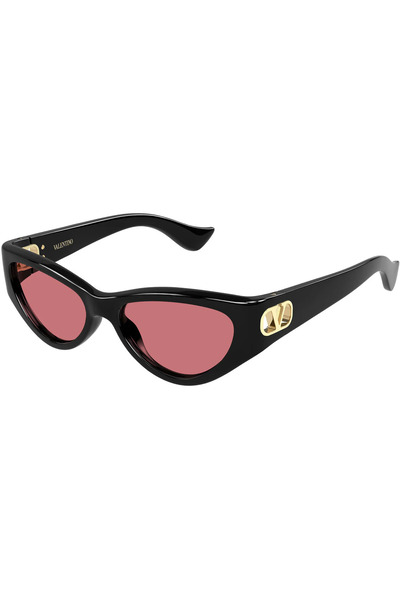 Valentino VG0014S 002 Black Red Cat-Eye Gunes Gozlugu