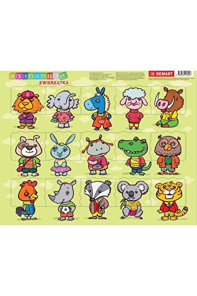 DemArt Puzzle clasic, Demart, Carton, 72 de bucati