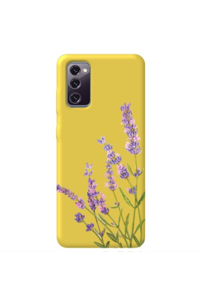 Other Samsung S20 FE Flowers 8 Yellow Colored Silicone TPU Θήκη