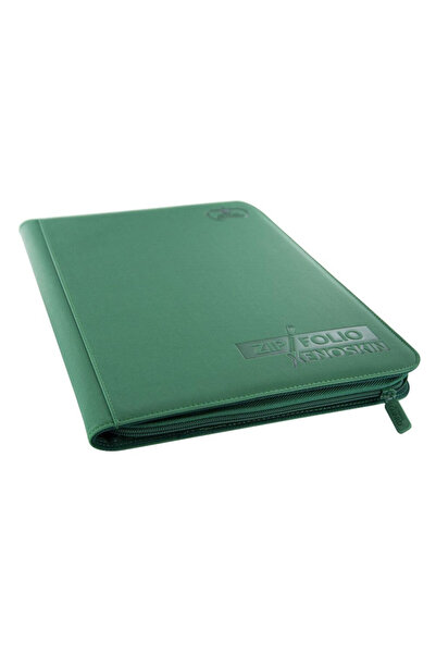 Ultimate Guard Album Zipfolio 360 – 18 buzunare – Xenoskin – Verde – Cu fermoar