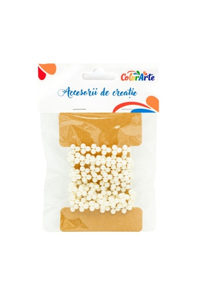 MC Micostore Accesorii creatie - perle, model trifoi, 1.5m, Colorarte MY041