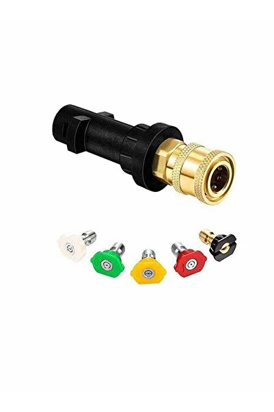 Arabest High Pressure Washer Sprayer Adapter,1/4" Spray Nozzle Tips Set,Brass...