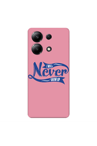 Other Xiaomi Redmi Note 13 4G I Will Never Grow Up Pink Colored Silicone TPU ...