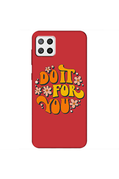 Other Samsung A22 5G Do it For You Red Colored Silicone TPU Θήκη