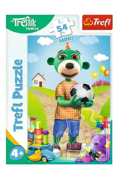 Trefl Puzzle 54 piese, Trefl, Carton, Cu model, Multicolor