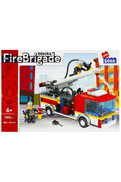 MC Micostore Set de constructie Alleblox Fire Brigade - camion cu scara - AB1...