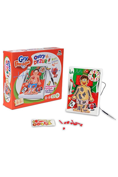 MADEJ Joc familial Ostry Dyzur, interactiv cu buzzer si accesorii, pentru 2-4...