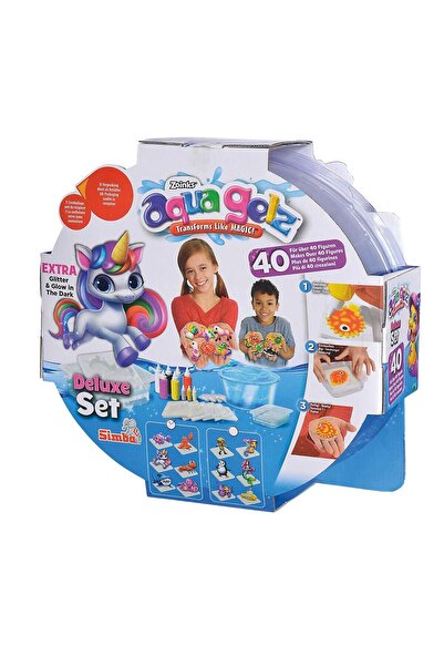 Simba Joc de societate AquaGelz, set creativ, plastilina, multicolor