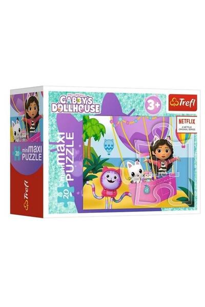 Trefl Puzzle Trefl, 20 piese, miniMaxi Colorful day Gabby 2