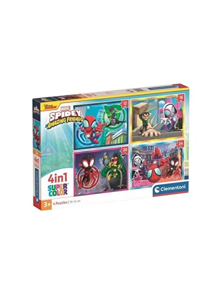 Generic Brand Set 4 puzzle-uri, Clementoni, 72 piese, 14x19cm, 3ani+, Multicolor