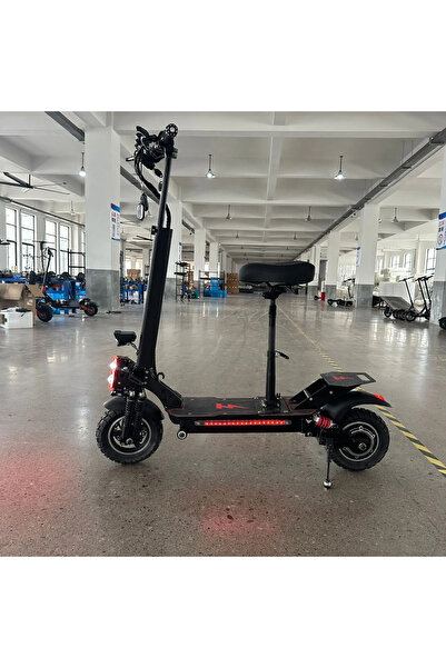 Ummelia Foldable Dual-Drive Electric Scooter with Mechanical Disc Brakes