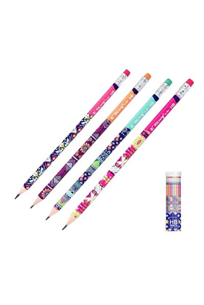 MC Micostore Creion grafit YL15018TZ, HB, corp triunghiular diverse culori, m...