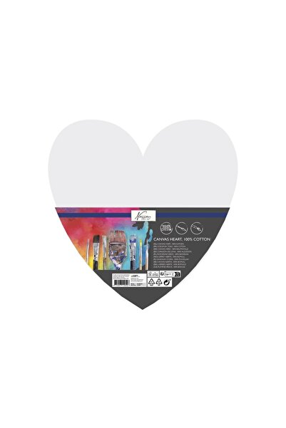 Nassau Pânză în formă de inimă cu ramă 29cm AR1088/GE