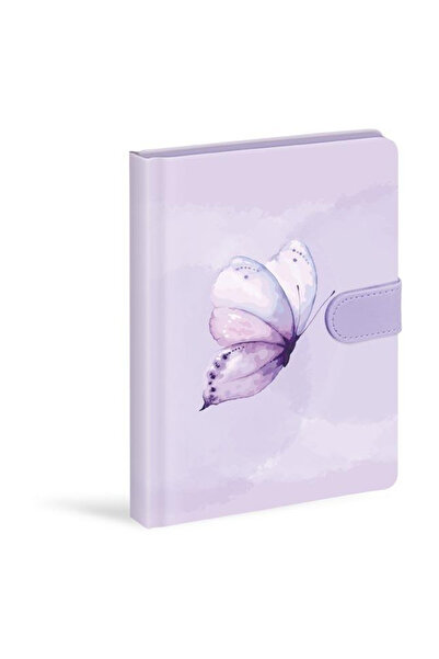 OEM Blocnotes cu magnet MFP Fluture 13x19 cm 120 de pagini liniate violet