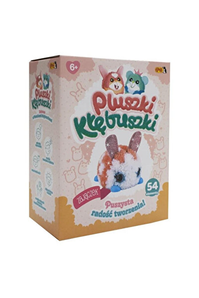OEM EPEE Pluszki-Klebuszki 54el – Jucării creative din pluș Iepuras pentru cr...