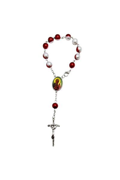 OEM Artă Sacramentară rozariu auto zecar MB Czestochowska Sf. Cristofor