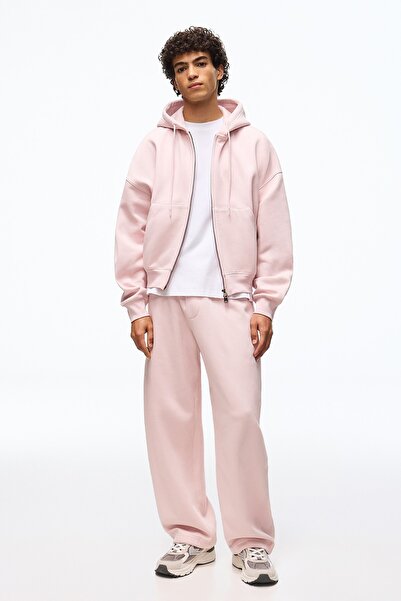 Bershka Yumuşatılmış pamuklu balloon fit pantolon