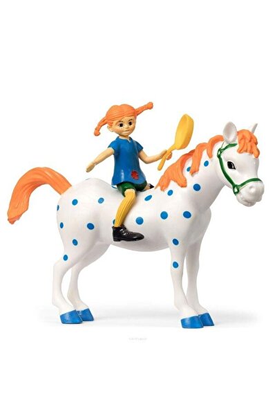 OEM Set figurine Pippi Langstrump cu calul Alfonso - MICKI 3+