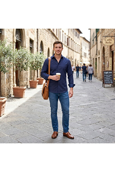 Fine Touch 100% Natural Cotton Shirt – Premium Quality Men's Clothing
