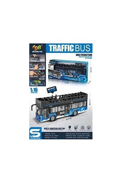 MAKSIK Model exclusiv de autobuz etajat 1:16 de la - set de colecție