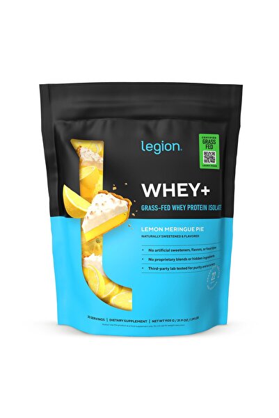 LEGION Whey+ Protein Whey Isolate from Grass Fed Cows-Whey Protein Isolate Po...