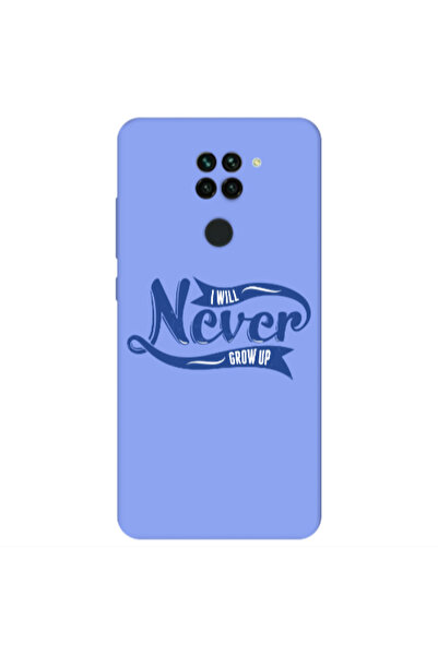 Other Xiaomi Redmi Note 9 I Will Never Grow Up Light Purple Colored Silicone ...