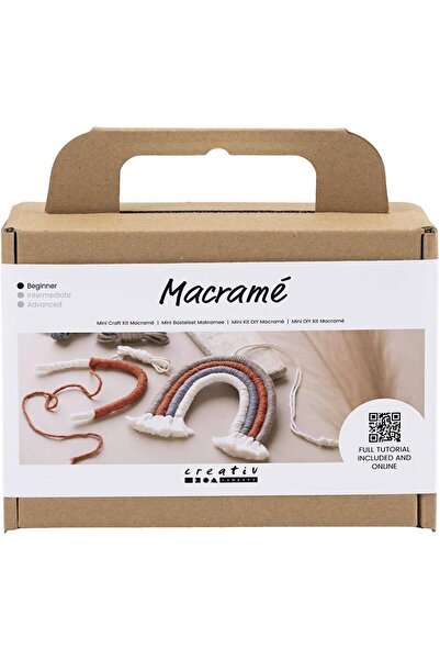 OEM Set DIY pentru macrame Curcubeu cu instrucțiuni și materiale