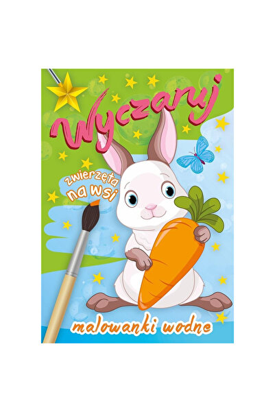 Skrzat Carte de colorat cu apa Skrzat, animale de ferma, multicolor