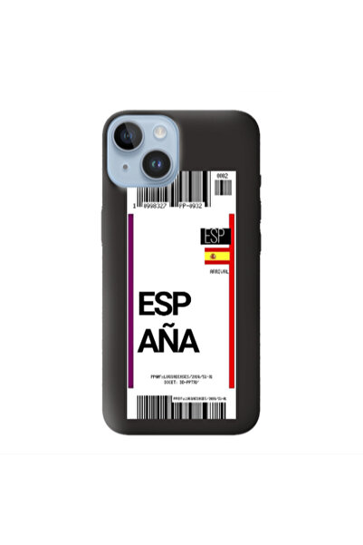 Other Apple iPhone 14 Plus Espana Arrival Black Colored Silicone TPU Θήκη