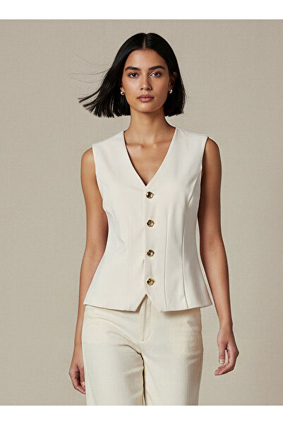 FAV Vest Top with Pintuck Design