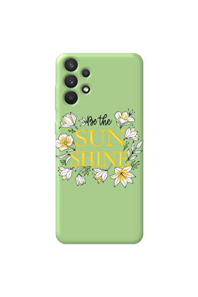 Other Samsung A32 4G Sun Shine Light Green Colored Silicone TPU Θήκη