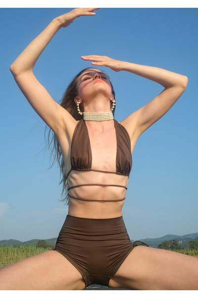 Tiny Bağlamalı Bikini Üstü